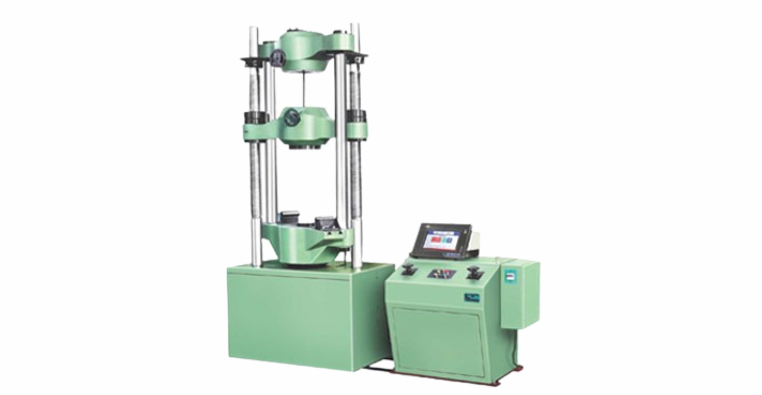 Computerised universal testing machine for 400 kN and 1000 kN tensile testing at Esteem Auto