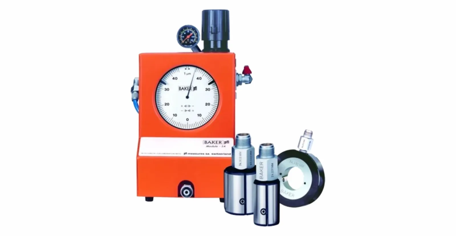 Air gauge checking bore size, taper and ovality on a cylinder liner at Esteem Auto