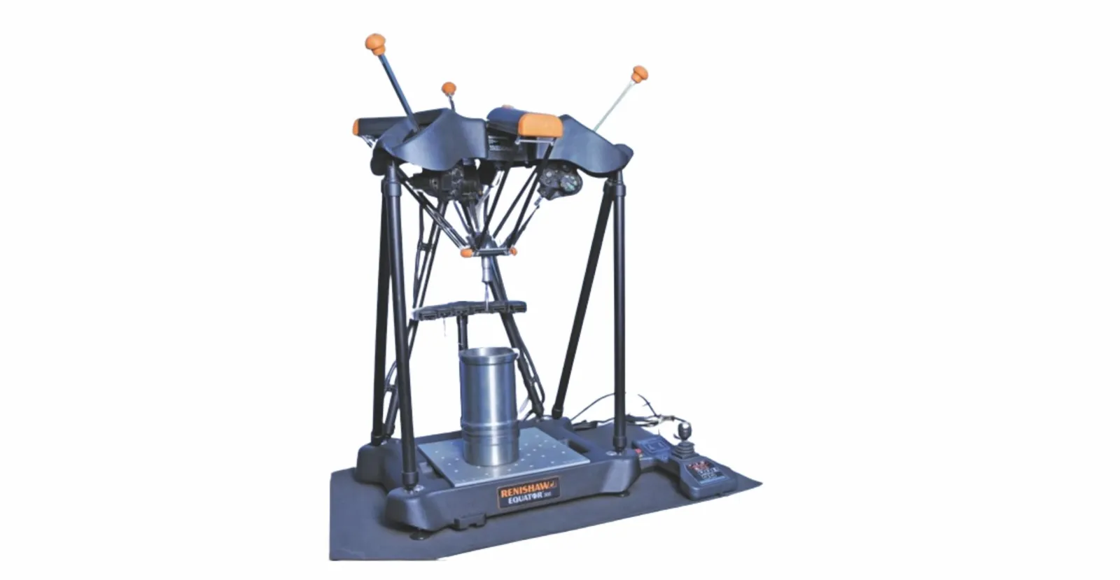 Renishaw Equator comparative gauging system checking a machined casting at Esteem Auto, Rajkot
