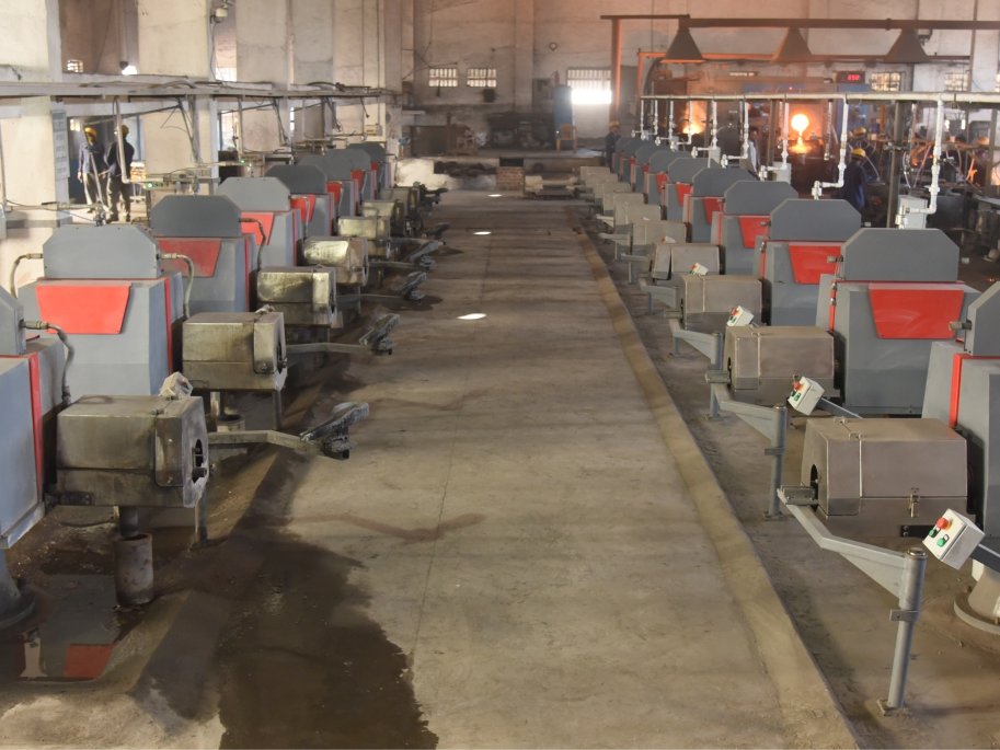 Centrifugal casting machines at Esteem Auto