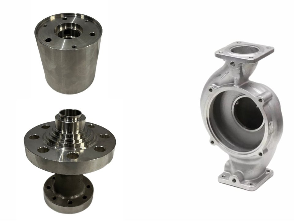 Machined steel castings