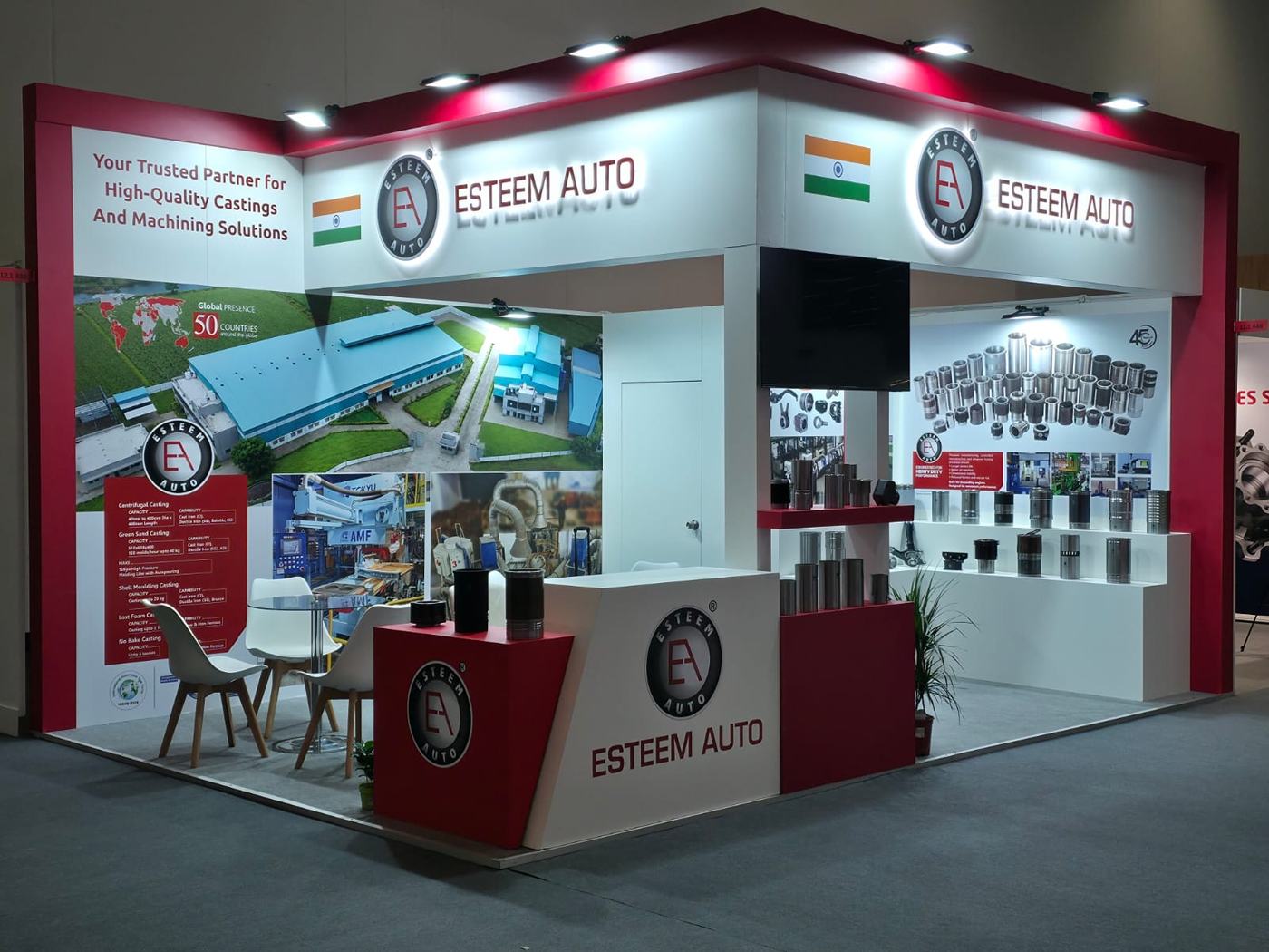 Esteem Auto trade show stand